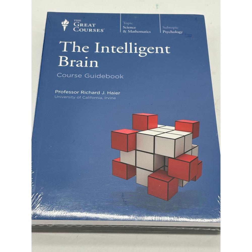 The Great Courses The Intelligent Brain Guidebook DVD Set Psychology Science